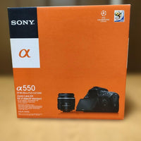 Sony Digital Slrs 550