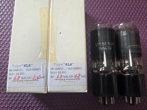 Vacuum Tubes Visseaux 6L6G