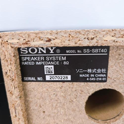 Sony Mini Component Systems Cmt-Sbt40
