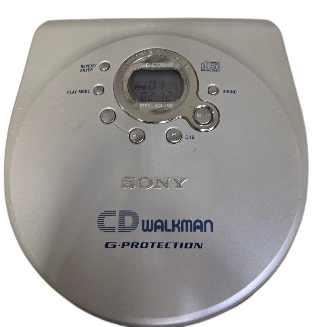 Sony Portable Cd Player D-E770 Walkman