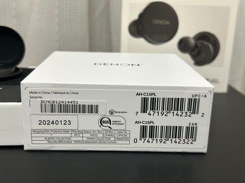 Denon Wireless Earphone 4/25 Perl Pro Ah-C15Pl