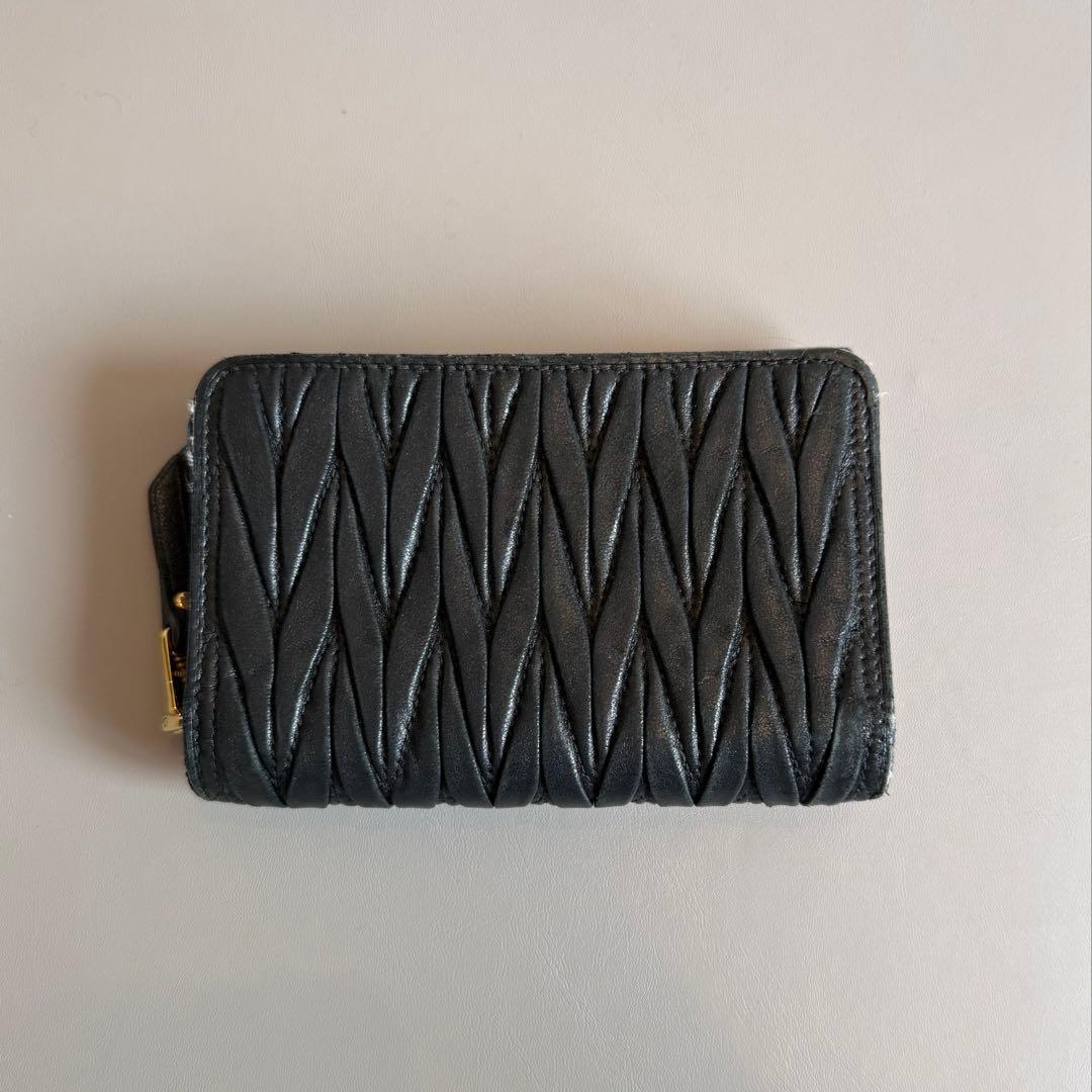 Miu Trifold Wallets Miumiu