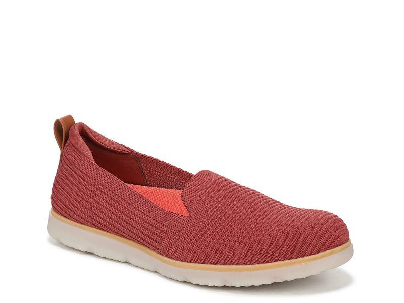 Loafers Leather Shoes Ryka Effortless Slipon Red