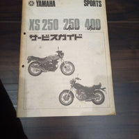 Yamaha Catalogs Manuals Xs250 400 Special