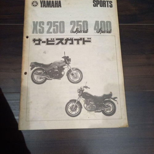 Yamaha Catalogs Manuals Xs250 400 Special