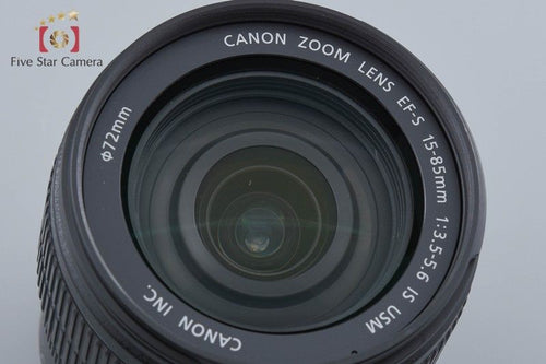 Canon Lens (Zoom) Ef-S 15-85Mm F/3.5-5.6 Is Usm