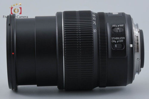 Canon Lens (Zoom) Ef-S 15-85Mm F/3.5-5.6 Is Usm
