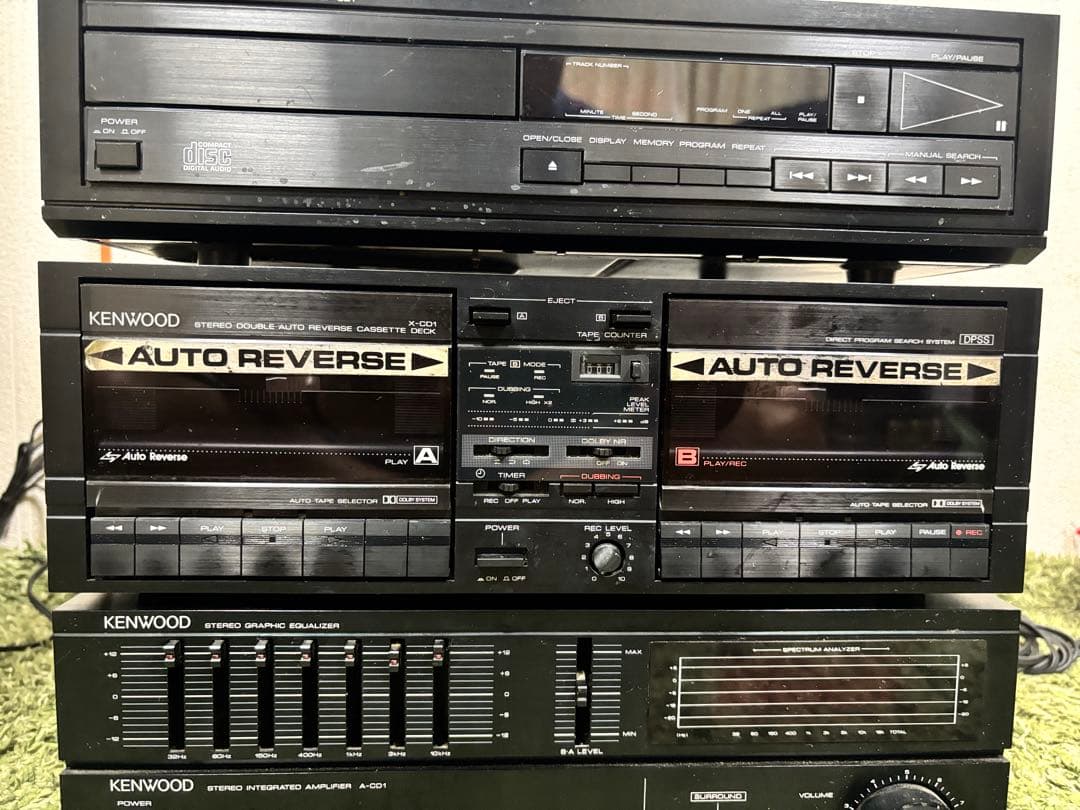 Kenwood Cd, Md Cassette Decks
