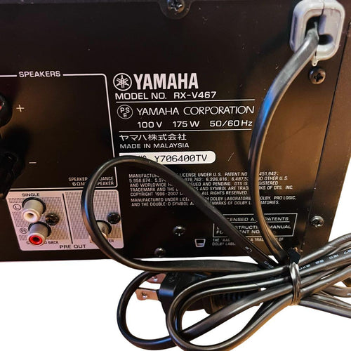 Yamaha Av Amplifiers Rx-V467B