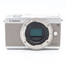 Canon Mirrorless Interchangeable Lips Eos M100 Eosm100Gy-Body 11715