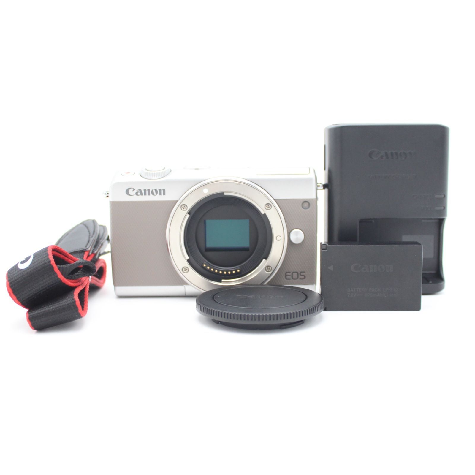 Canon Mirrorless Interchangeable Lips Eos M100 Eosm100Gy-Body 11715