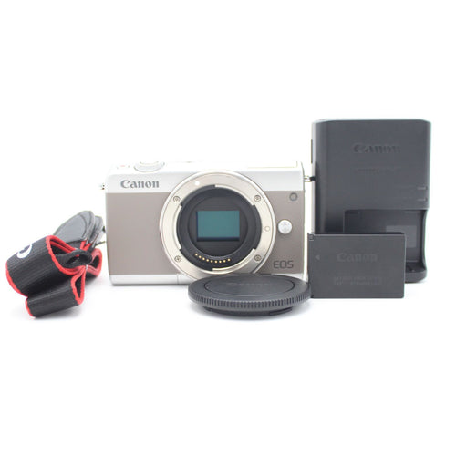 Canon Mirrorless Interchangeable Lips Eos M100 Eosm100Gy-Body 11715