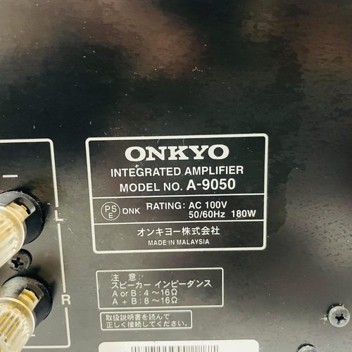 Onkyo Integrated Amplifiers A-9050