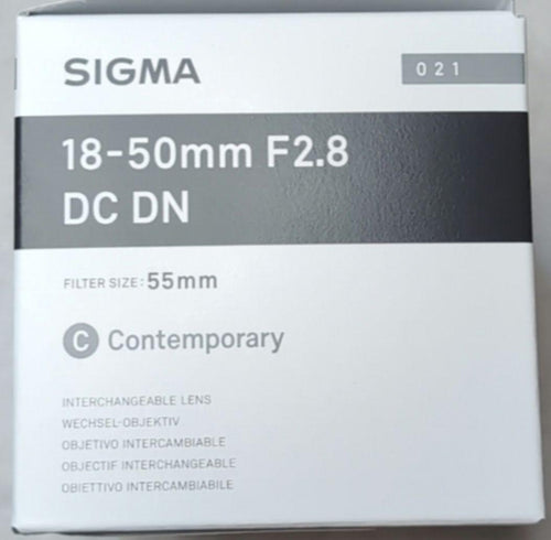Lens (Zoom) 18-50Mm F2.8 Dc Dn Contemporary
