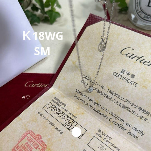 Cartier Necklaces Sm K18Wg