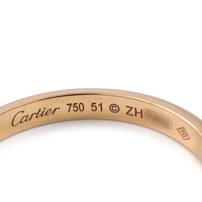Cartier Ring B4093551 K18Pg 10.5 #51