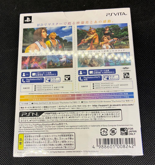 Playstation Vita Games (Physical) X/X-2 Hd Remaster Twinpack