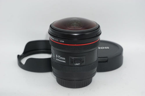 Canon Zoom Lenses Ef 8-15Mm F/4L Fisheye Usm