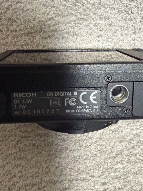 Ricoh Compact Digital Camera Gr Gv2 Gh2 Gf1
