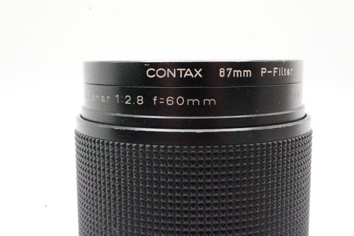 Contax Prime Lenses T* Carlzeiss S-Planar 2,8/60 Aeg
