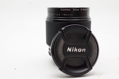 Contax Prime Lenses T* Carlzeiss S-Planar 2,8/60 Aeg