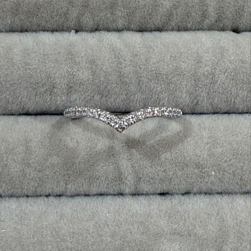 Rings Pt900 0.25Ct V 14.5