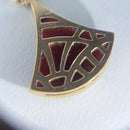 Bvlgari Necklace Au750 Pg 18 K18 0.03Ct 4.3G