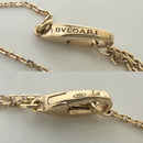 Bvlgari Necklace Au750 Pg 18 K18 0.03Ct 4.3G
