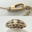 Bvlgari Necklace Au750 Pg 18 K18 0.03Ct 4.3G