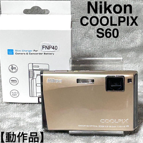 Nikon Compact Digital Camera Coolpix S60