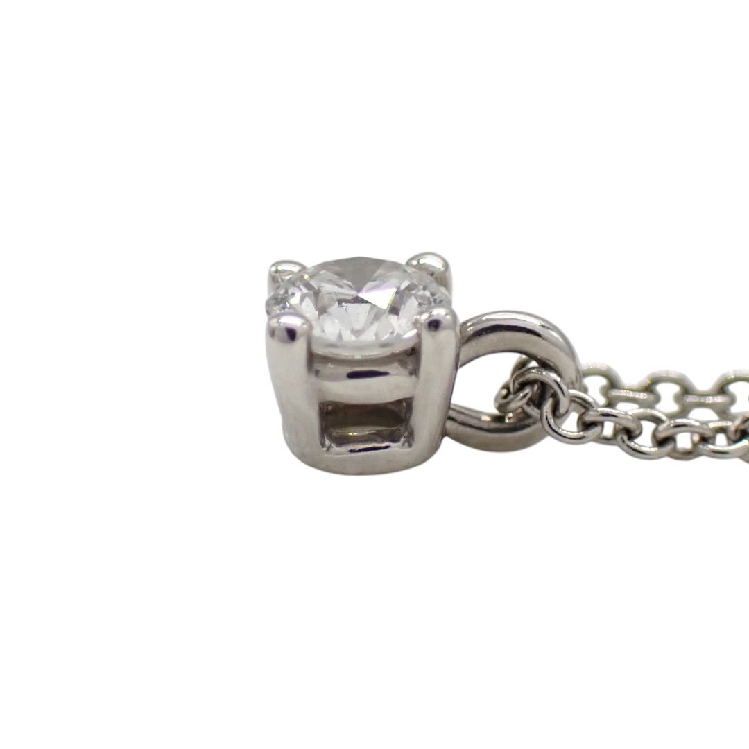 Tiffany Necklace Co. Pt950 1P 5014