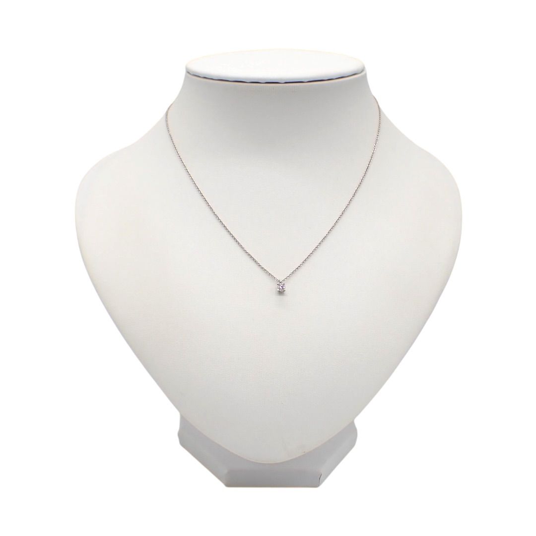 Tiffany Necklace Co. Pt950 1P 5014