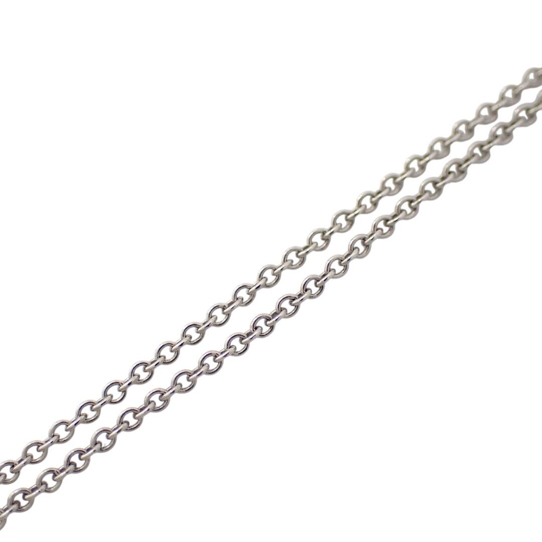 Tiffany Necklace Co. Pt950 1P 5014