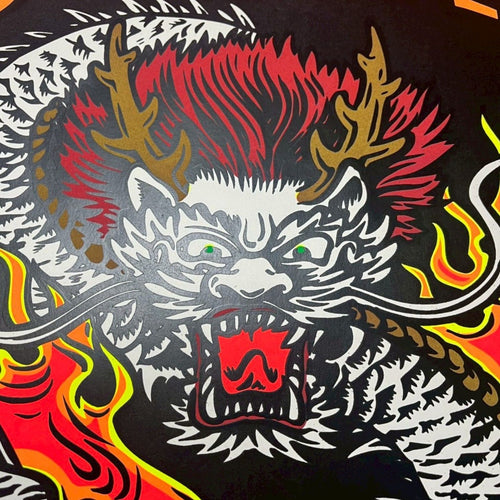 Poster Taz Jim Evans Mtv Alternative Nation Tour Foo Fighters. Beastie Boys.
