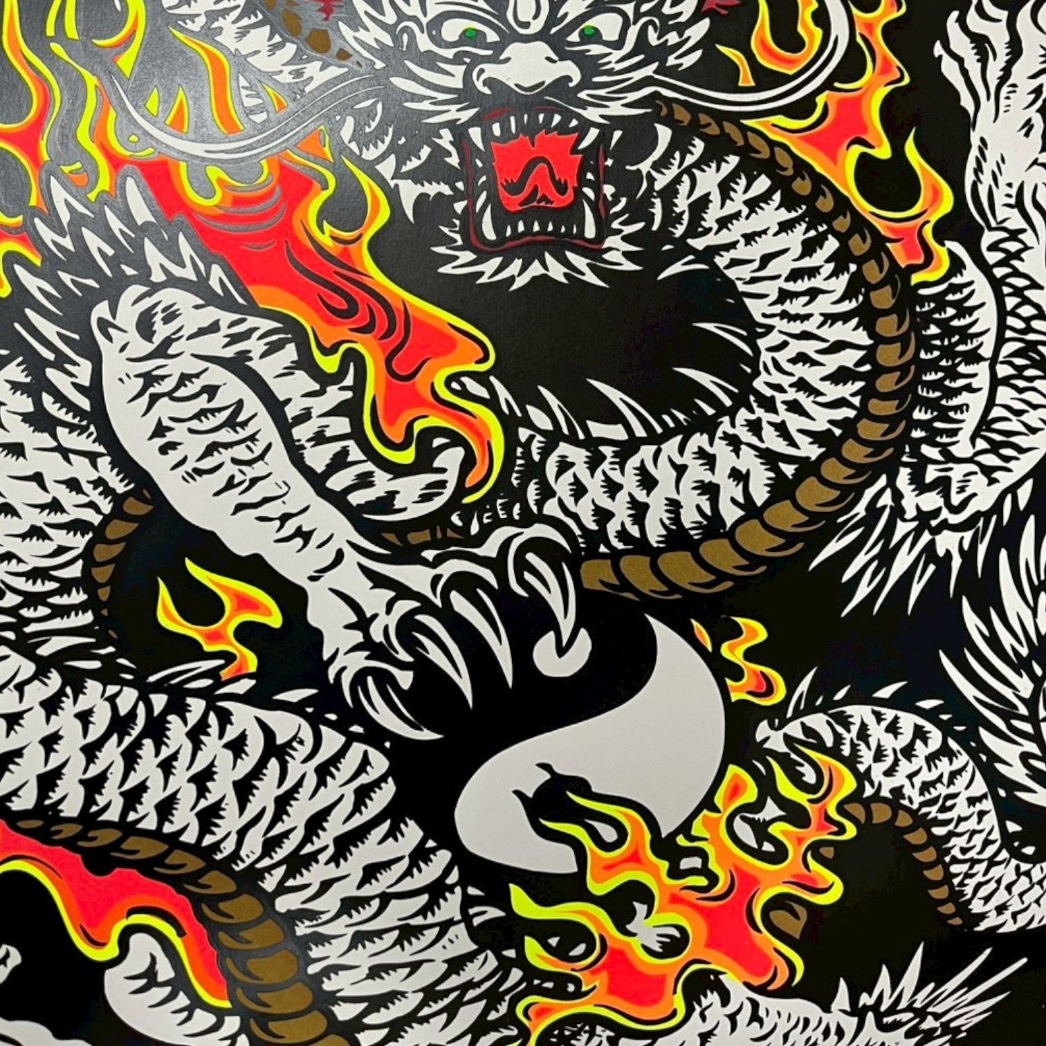 Poster Taz Jim Evans Mtv Alternative Nation Tour Foo Fighters. Beastie Boys.