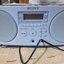 Sony Cd Md Cassette Deck Zs-S40 Fm Am