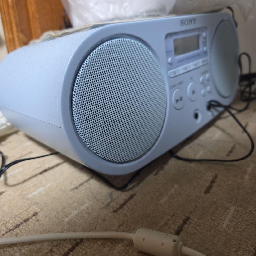 Sony Cd Md Cassette Deck Zs-S40 Fm Am
