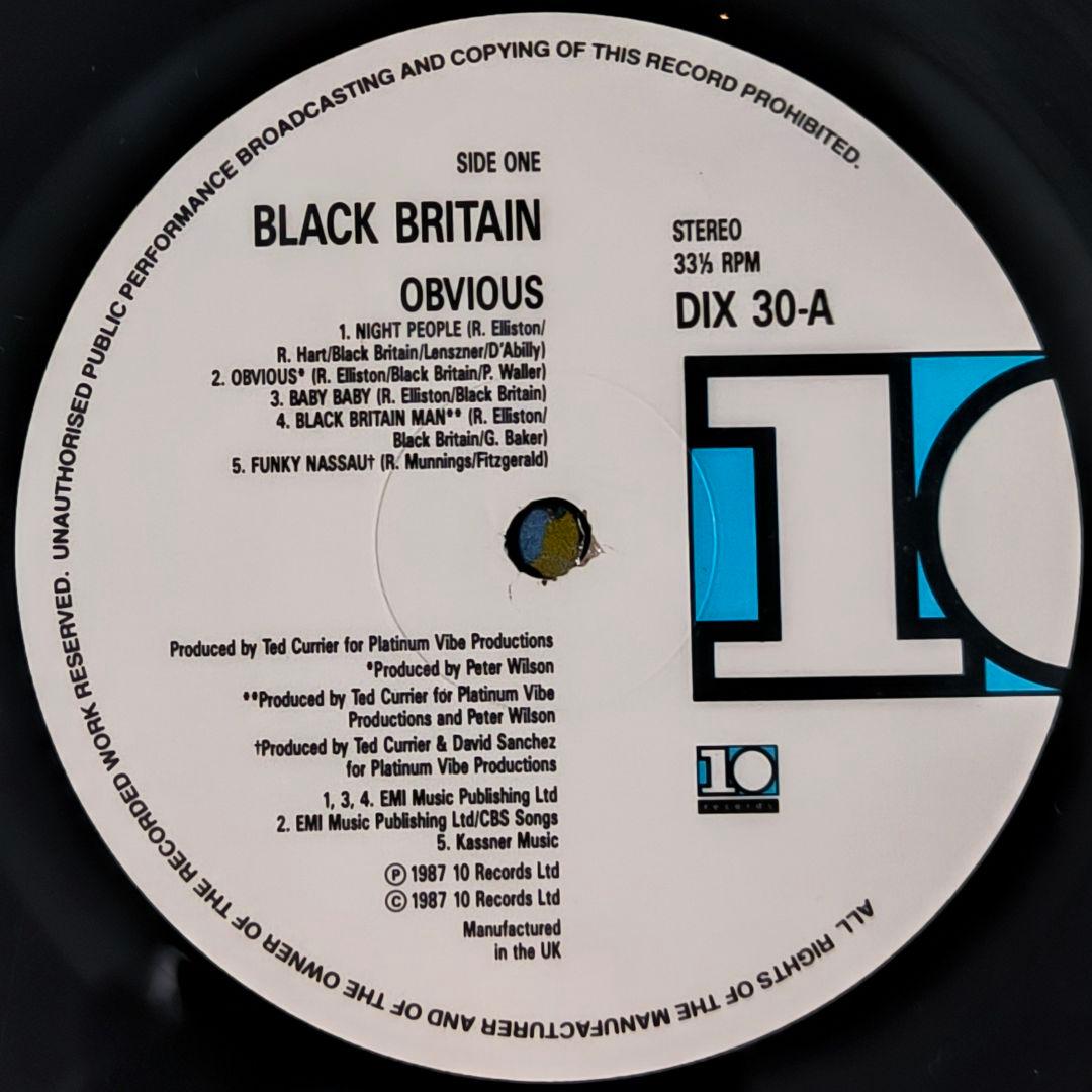 Western Music Black Britain Obvious /Funky Nassau