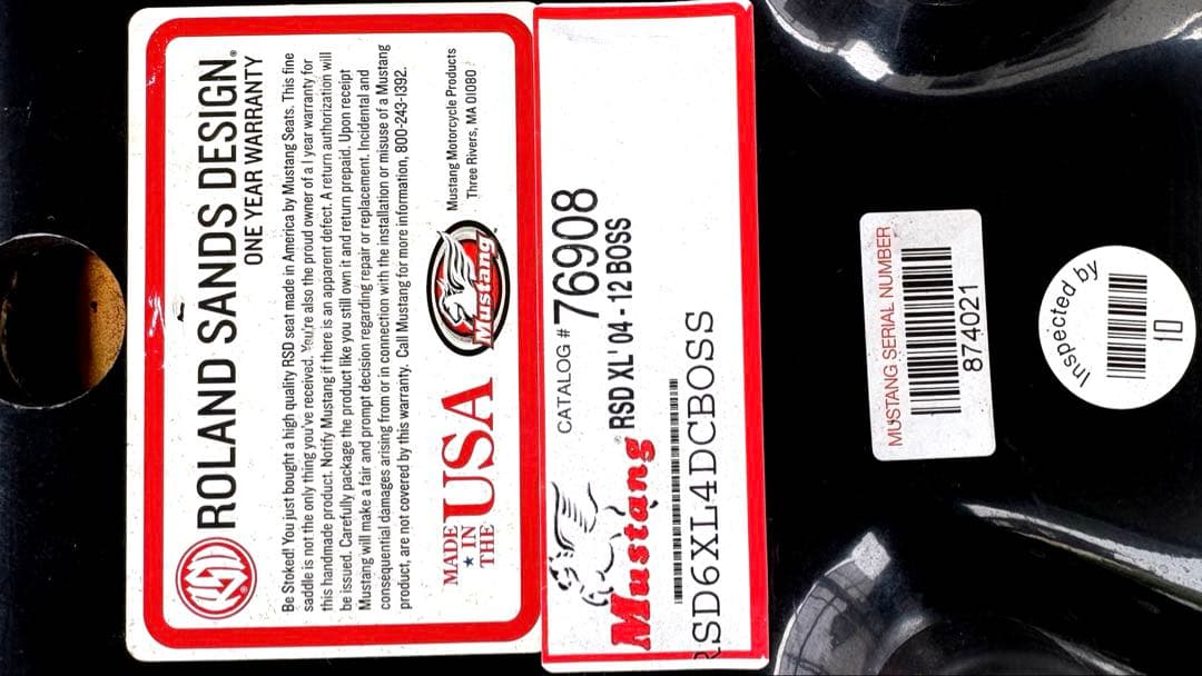 Roland Sands Design Seats Rsd Boss 76908