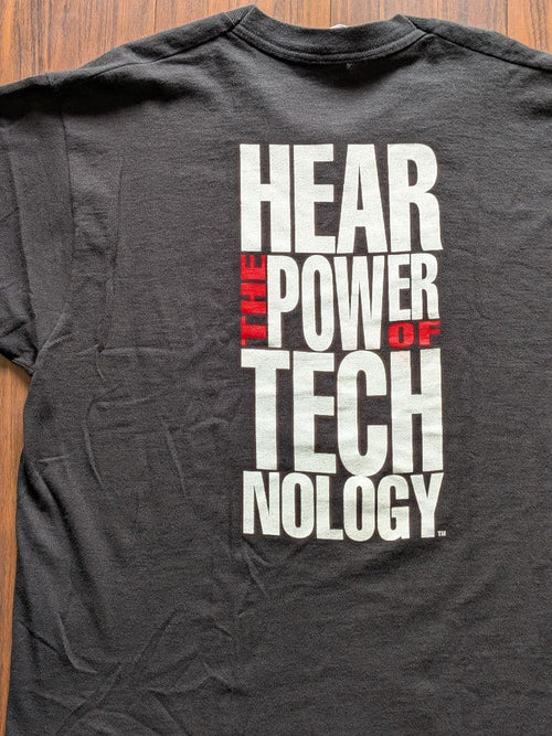 American Vintage T -Shirt 90S Usa Qsc Audio L
