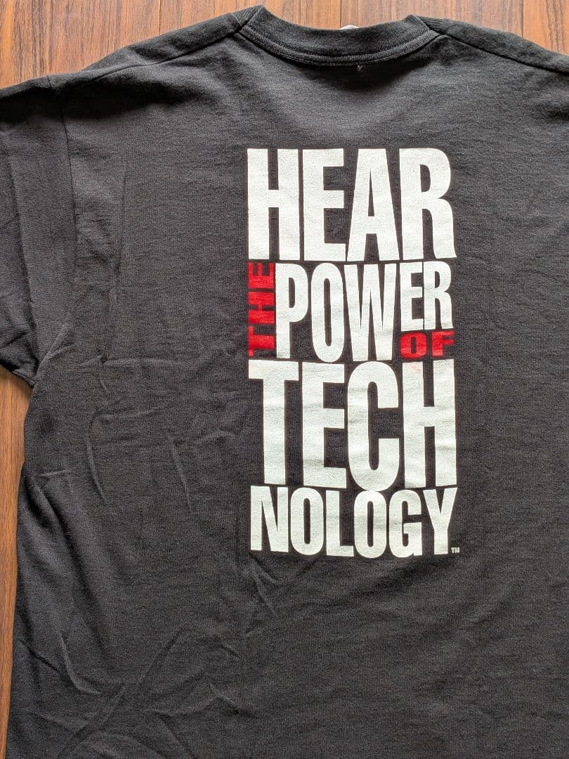 American Vintage T -Shirt 90S Usa Qsc Audio L