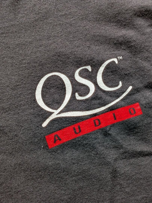 American Vintage T -Shirt 90S Usa Qsc Audio L