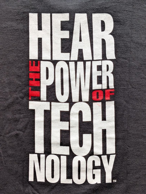 American Vintage T -Shirt 90S Usa Qsc Audio L