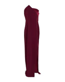 Long Sleeves, Three Quarter Sleeve Roland Mouret Bordeaux