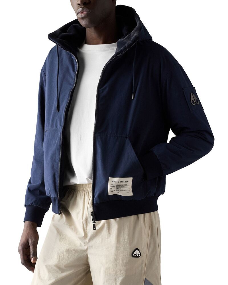 Jumper Blouson Moose Knuckles Roland Reversible Bunny Jacket Navy