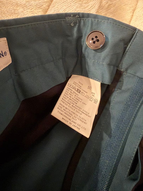 Tomorrowland Slacks Spoerry Ice Cotton