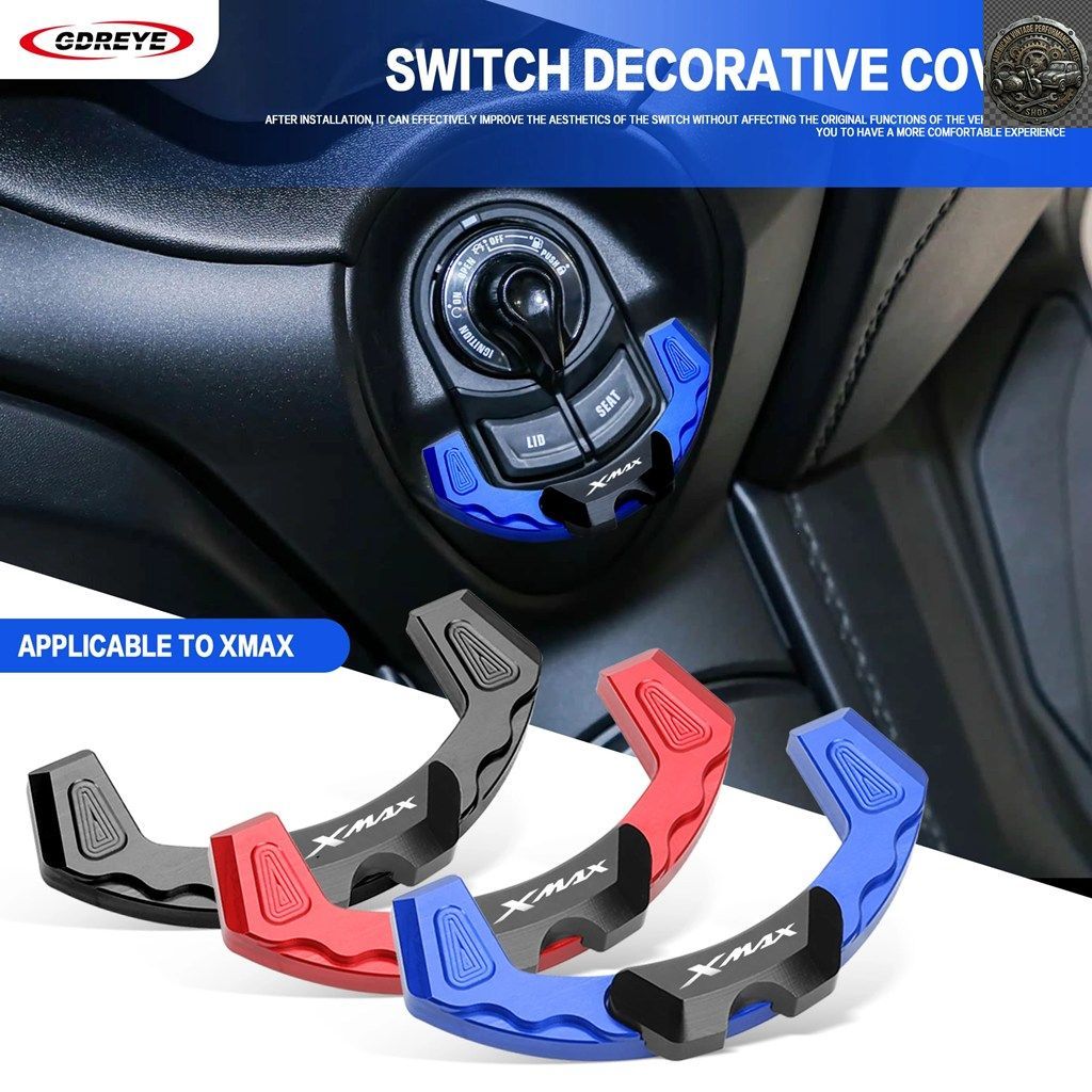 No Brand Others Yamaha Xmax300 Xmax250 Electric Switch Lock Cover Motorcycle X