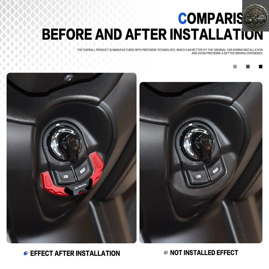 No Brand Others Yamaha Xmax300 Xmax250 Electric Switch Lock Cover Motorcycle X