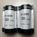 Fujifilm 120 Film (Medium Format Neopan 100 Acros 10 07-12 08-02