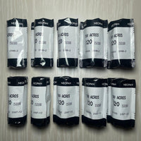 Fujifilm 120 Film (Medium Format Neopan 100 Acros 10 07-12 08-02